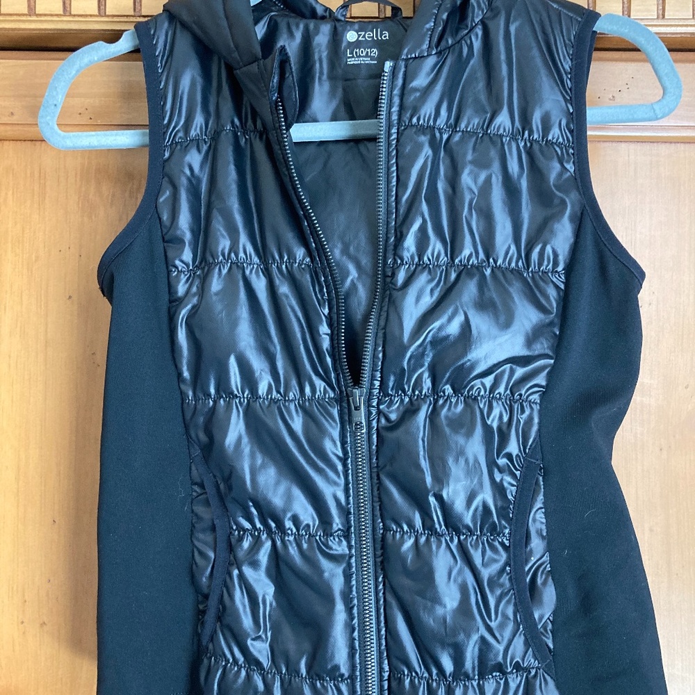 Zella girls zip up vest